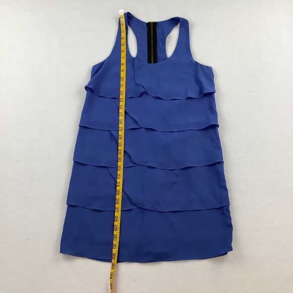 Lush Dress Women’s Small Periwinkle Blue Layered Ruffles‎ Sleeveless Summer - Picture 9 of 16